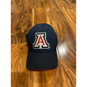 The Game University of Arizona Wildcats Hat Navy Blue Stretch Fit Cap NCAA Mens